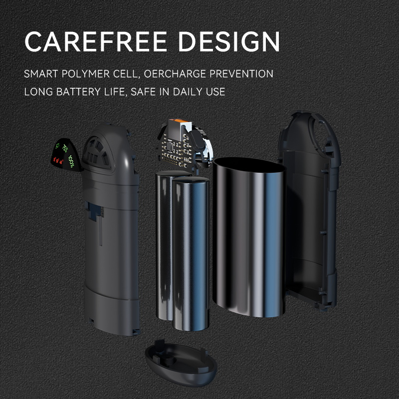 Portable Power Bank 60 Degee Rechargeable Hand Warmer with LED Light