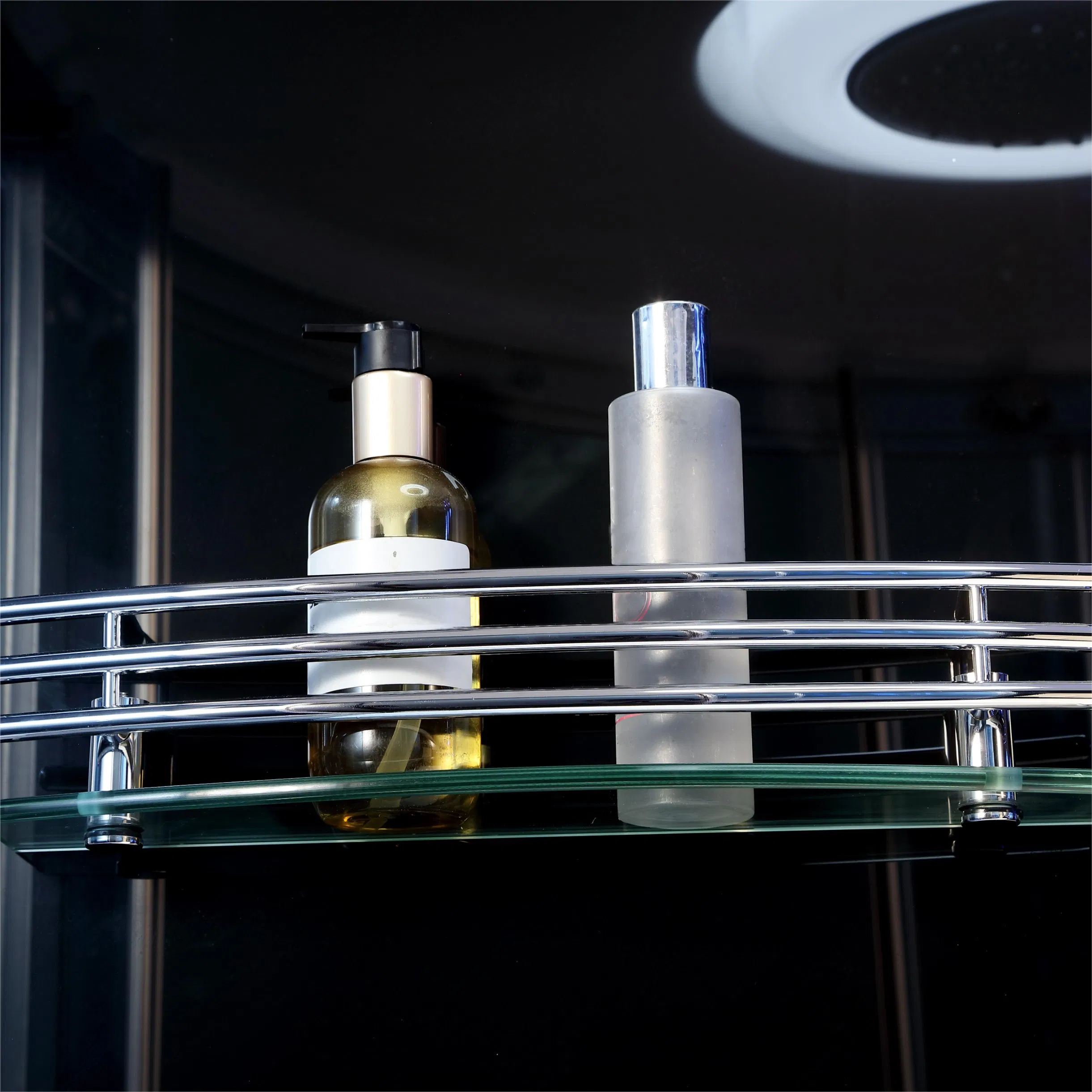 Dewo High-End Luxury Fan-Shaped Steam Shower Room for Villa&Senior Club (QQ7702)