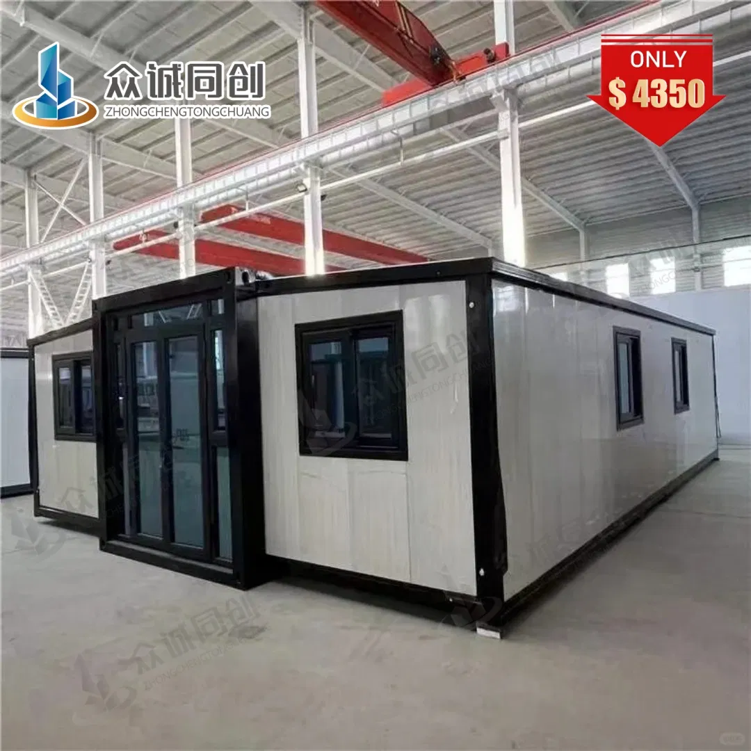 Color Steel Mobile House with Insulated Aluminum Alloy Profiles for Family House