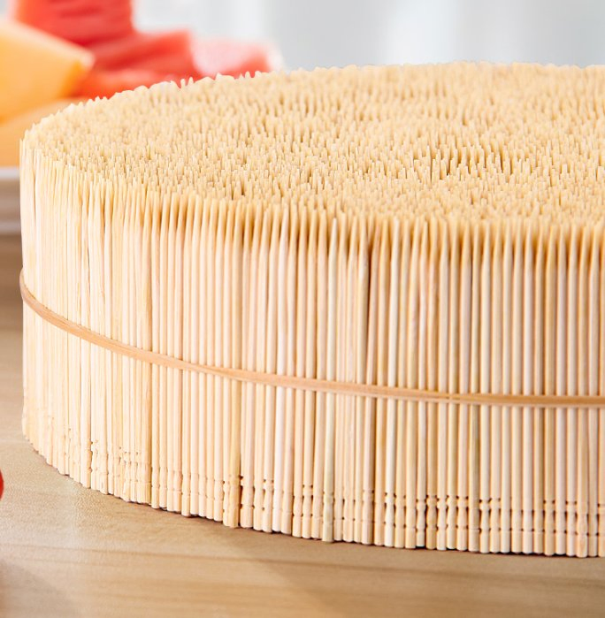 Length 65mm Wholesale Disposable Bamboo Toothpick