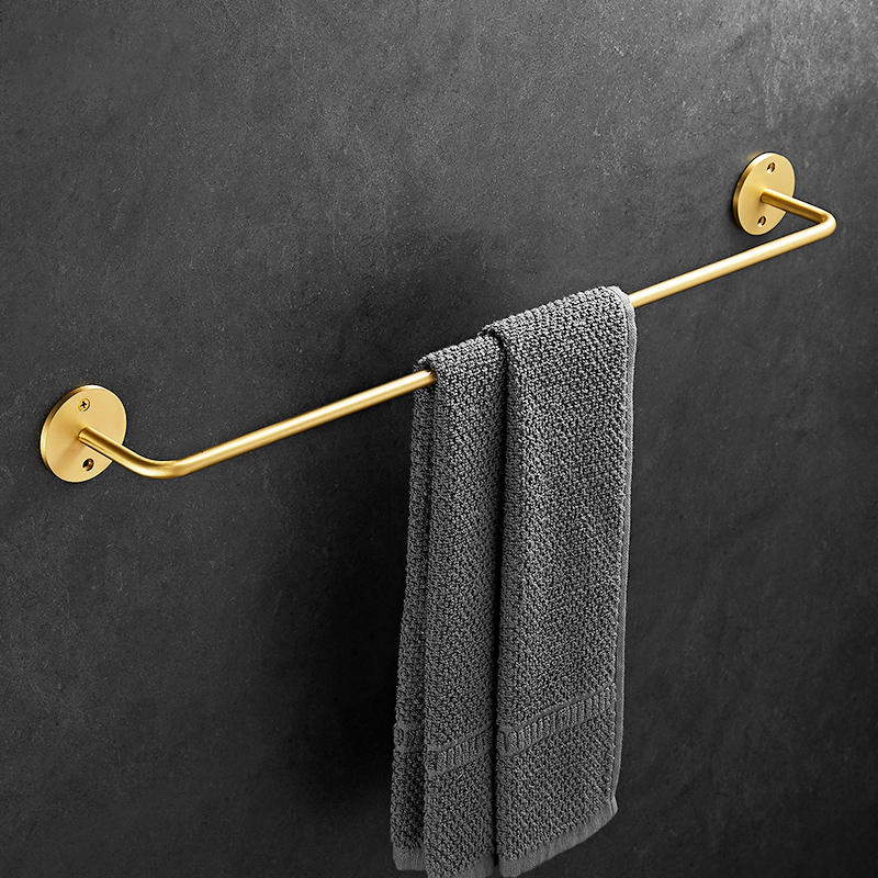 Полотенцедержатель Koppalive 60 см, латунь, золото
