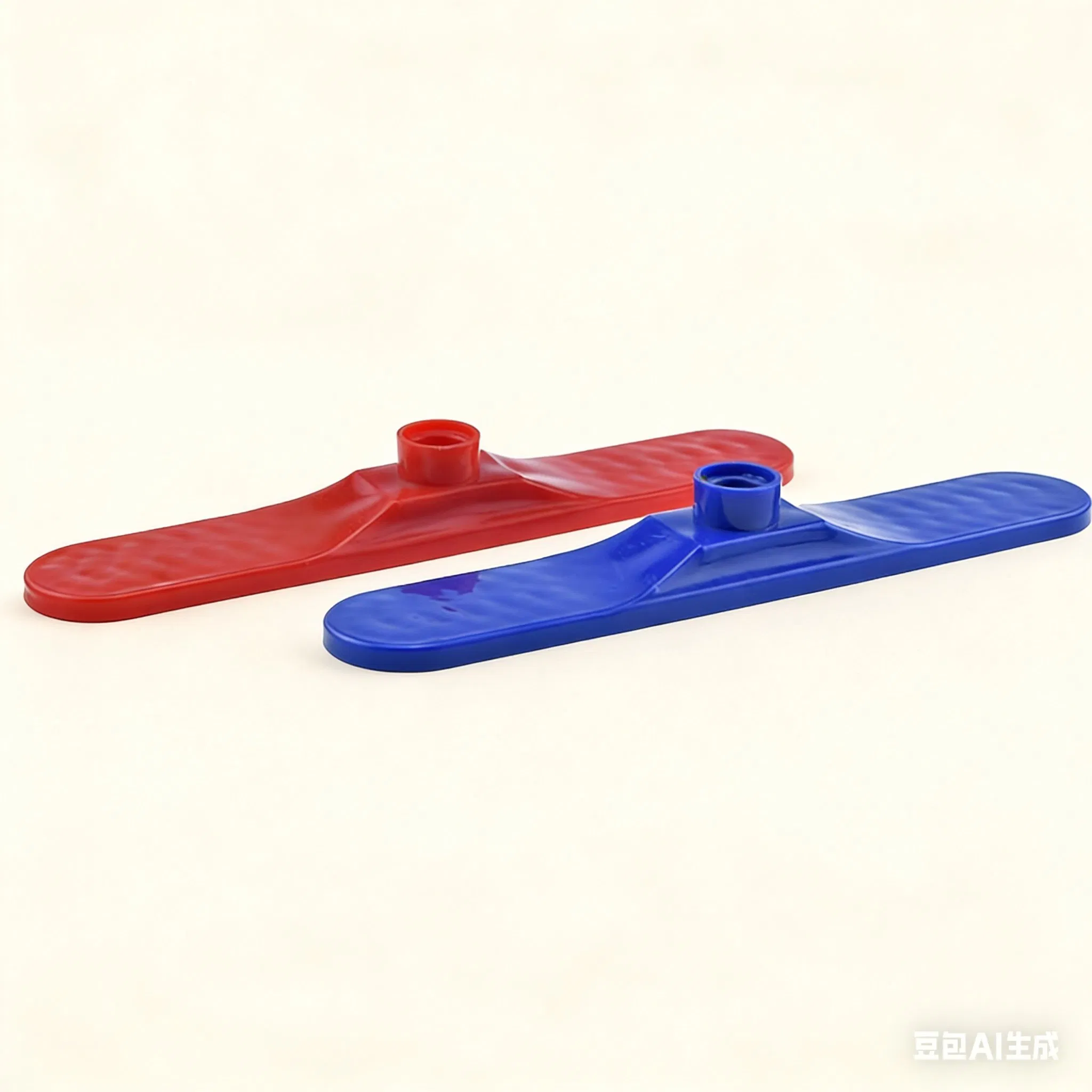 Durable Plastic Broom for Indoor and Outdoor Cleaning with Comfortable Grip