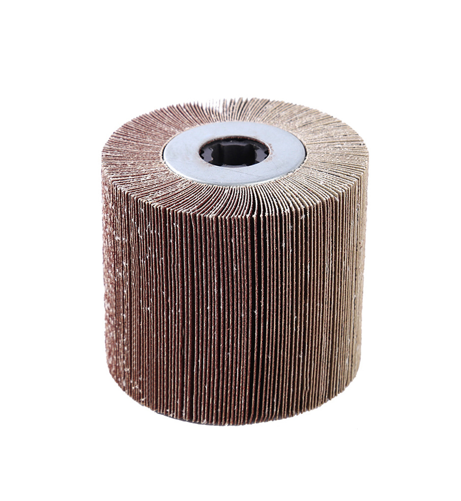 120X100X19mm Aluminum Oxide Abrasives P60-P320 Grit Wire Drawing Wheel Brush Burnishing