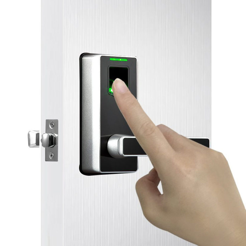 European Standard Mortise High Quality Fingerprint Smart Home Door Lock with Back up Power