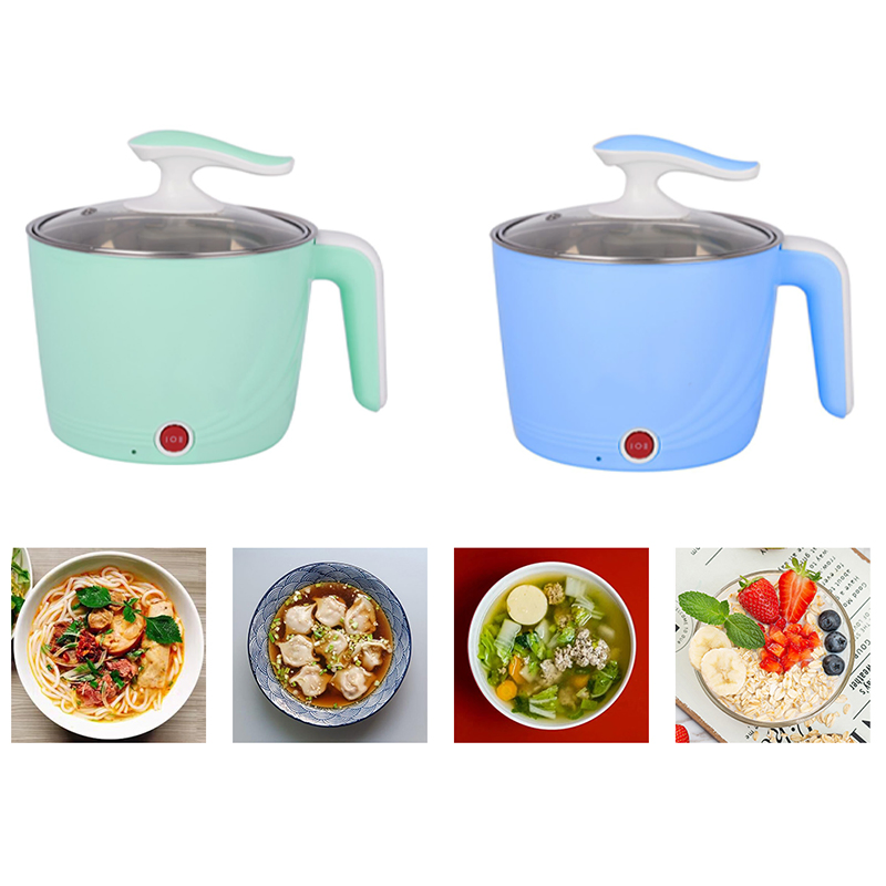 Electronic Cooker for Home Use Ss#304 1.2L Capacity with Soup Porridge Mini Multi-Function Cooker with Handle