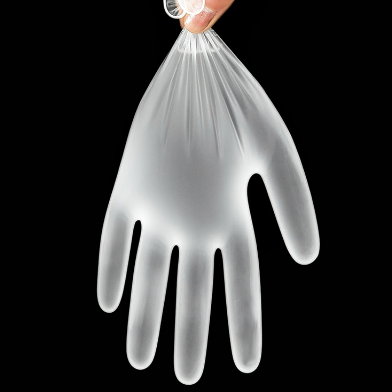 Factory Price Disposable Gloves Transparent Plastic CPE TPE PVC Food Grade Gloves for Fast Food