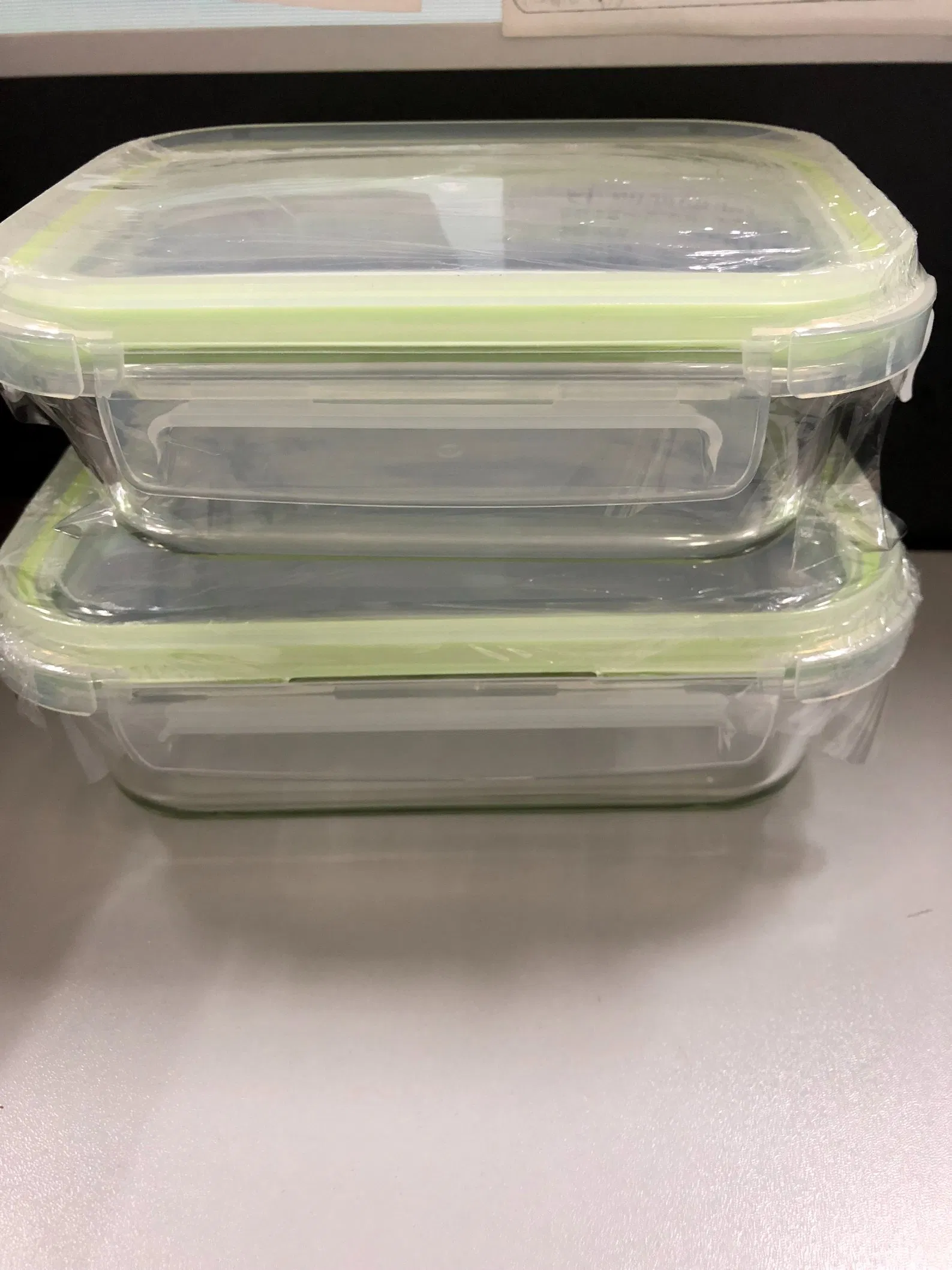 Glass Storage Food Container Dishware