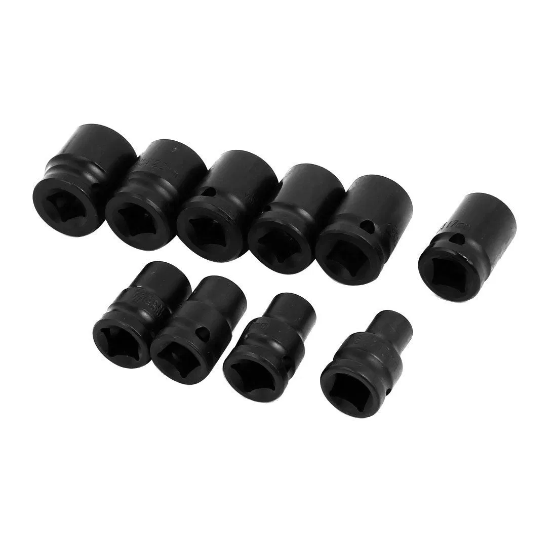 1/2" Cr-V 10PCS Impact Socket Set