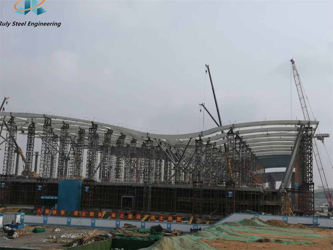 High Strength and High Seismic Resistance Fast Installation Prefabricated Steel Structure