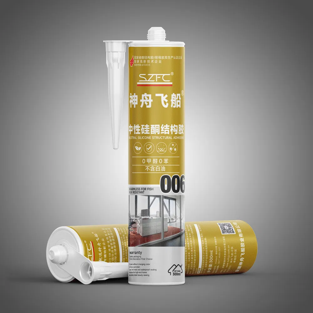Good Adhesion Construction Industry Water Proof RTV Silicone Construction Adhesive Silicone Sealant