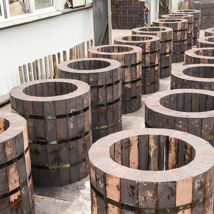 Магнезитовый огнеупорный кирпич Rongsheng 90% MgO