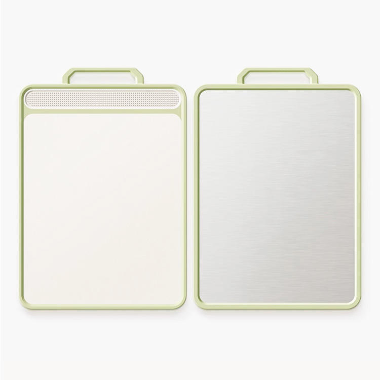 Двусторонняя антибактериальная разделочная доска из нержавеющей стали