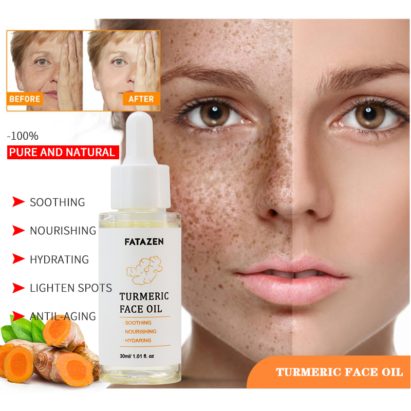 Anti-Oxidant Vitamin C Dry Fine Lines Repair Damaged Turmeric Facial Essence