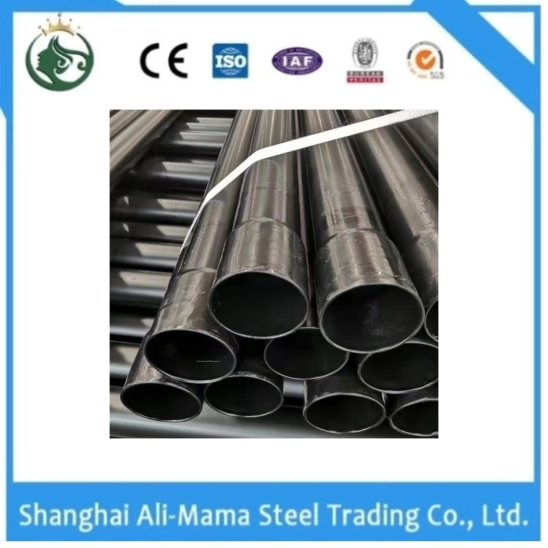 Hot Selling High Quality Black Carbon Welded Steel Pipe Carbon Round Steel Pipe