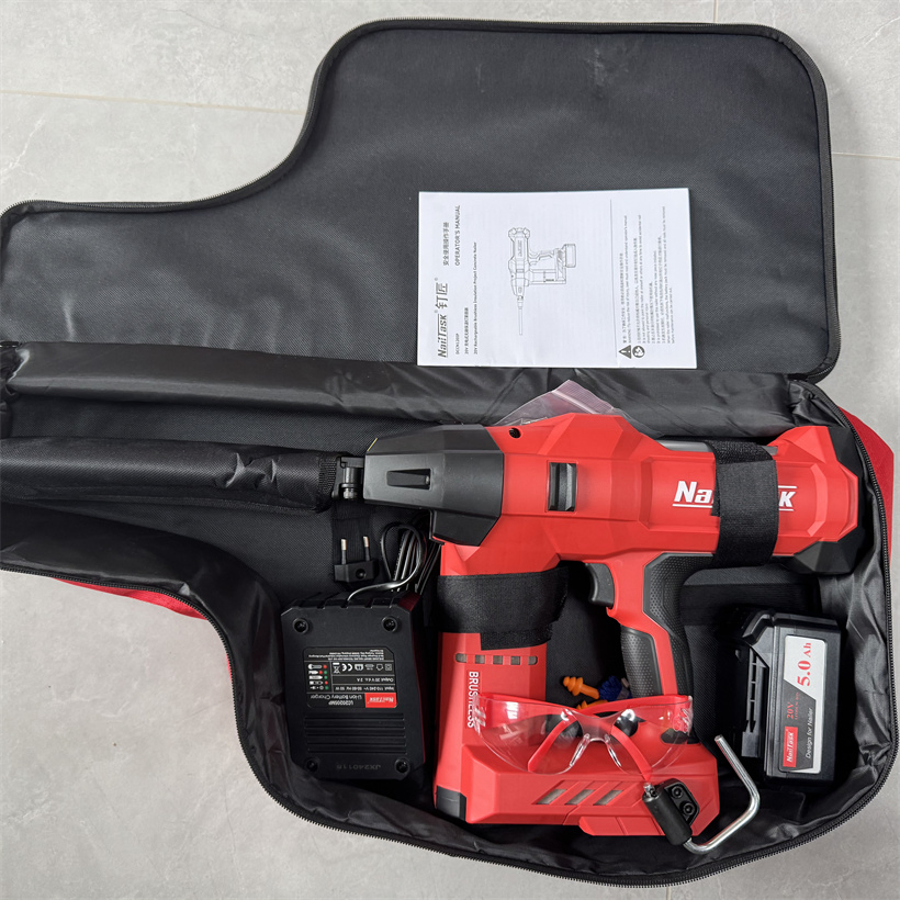 Battery Steel Nail Gun Concrete Nail Gun Battery Power for Gas Pins