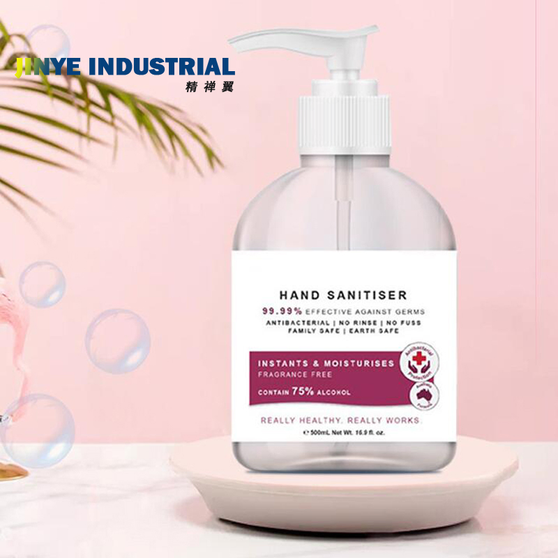 Anti-Bacterial Hand Sanitiser Gel Alcohol Kills Bacteria