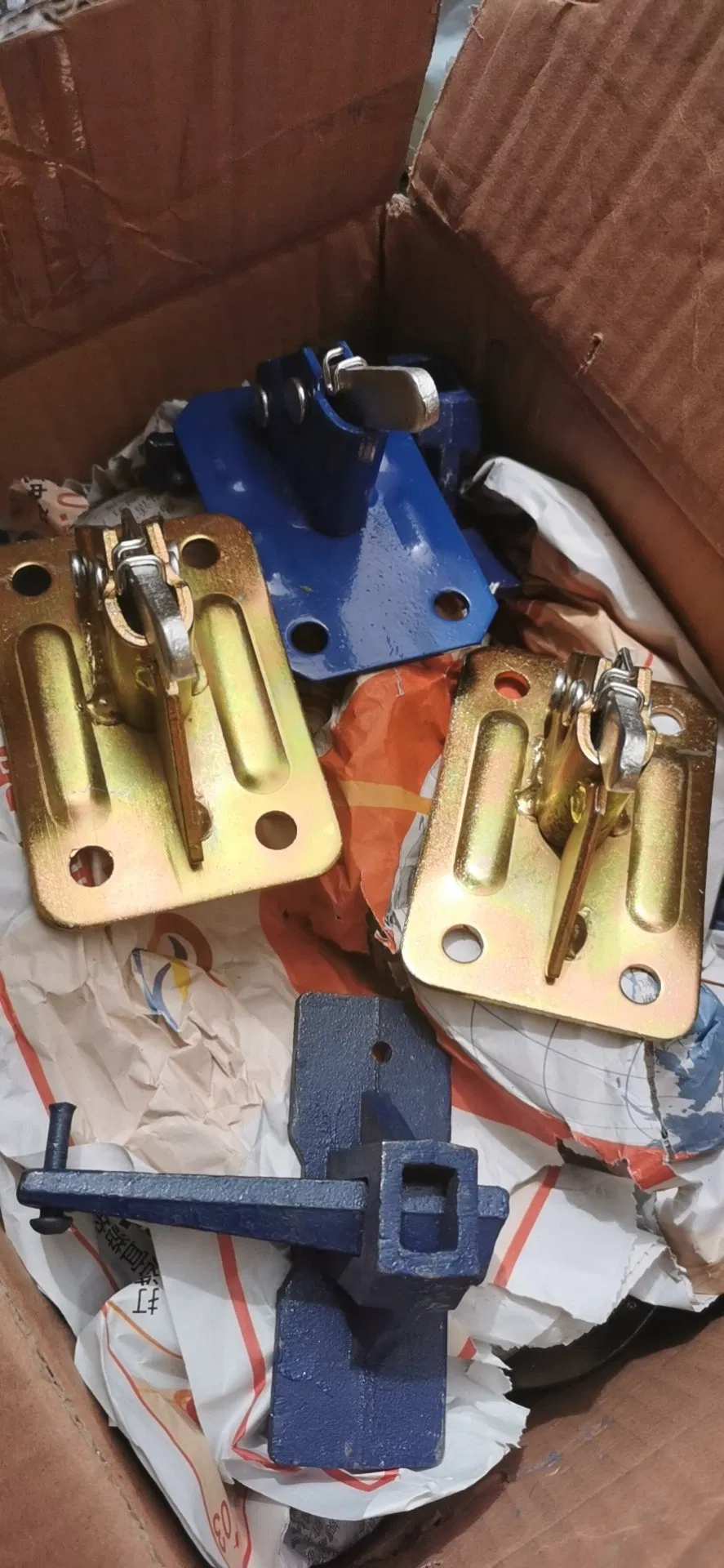 Welding Formwork Scaffolding Metal Spring Clamps Forks