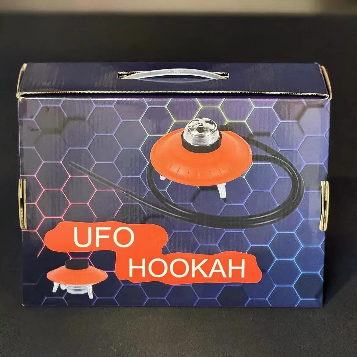 UFO Design Wholesale Customized Acrylic Hookah Shisha with LED Light