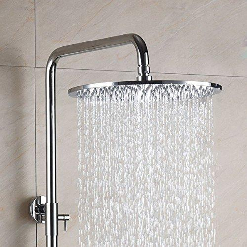 High Pressure Bathroom Luxury Matte Gold Rainfall Shower Heads Ceiling Mounted