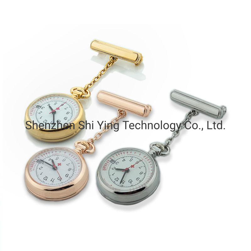 Quality Stainless Steel Brooch Pin Clip Nurses Watch
