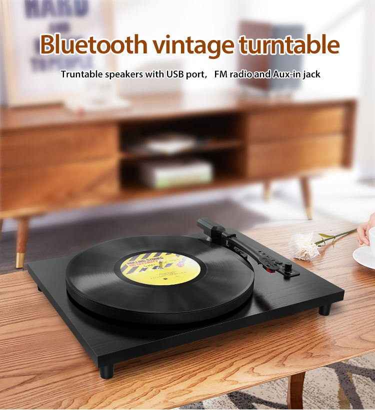 Портативный проигрыватель винила с Bluetooth