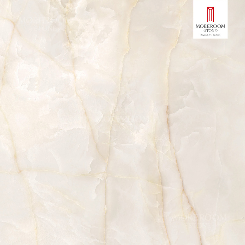 Porcelain Slab Snow White Marble Pattern for Feature Wall and TV Background