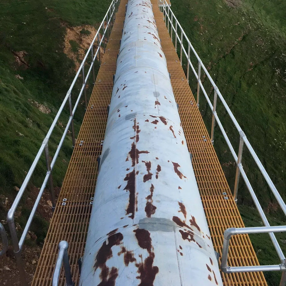 Fiberglass FRP Pultruded Grating with Grit on Top