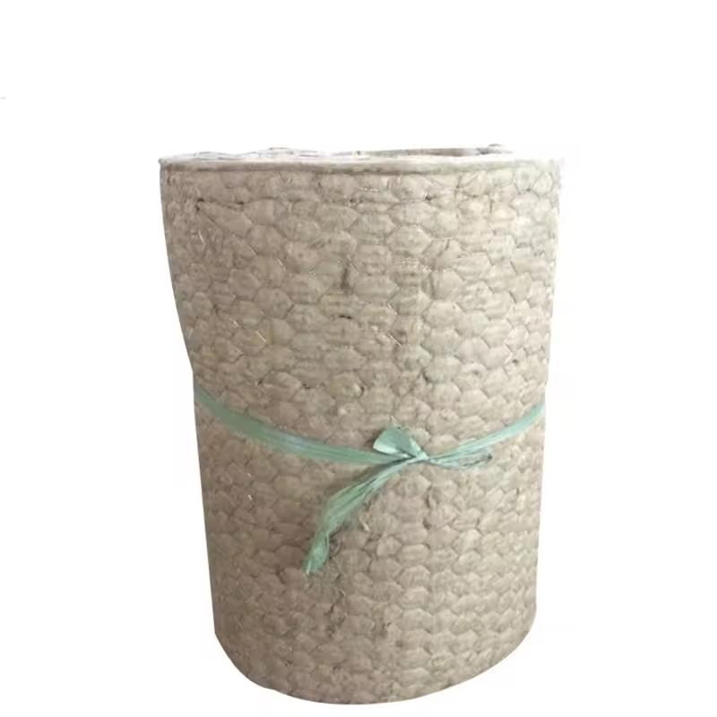 China Fire Retardant & Fireproof Material Hermal Insulation Rock Wool Rockwool Blanket/Roll