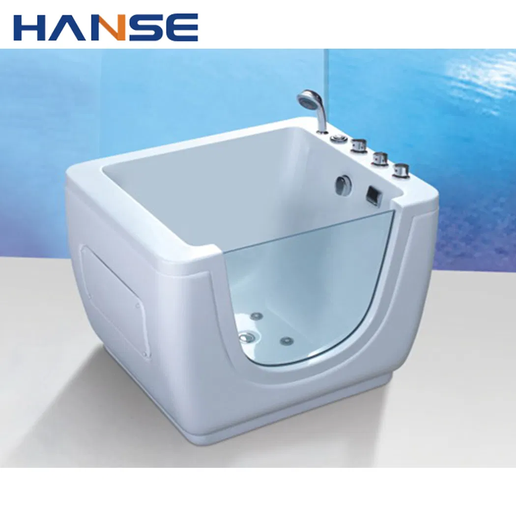 Детская акриловая ванна с гидромассажем и подсветкой