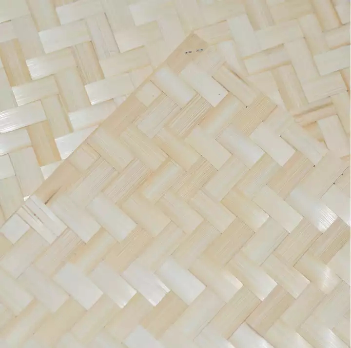 Bamboo Mat Covering Ceiling Panels Natural Bamboo Veneer Sheet Rolls Plywood Wall