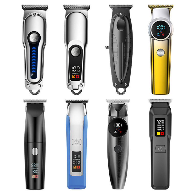 Professional Men's Electric Razor Shaver for Haircut & Shaving Barber Grooming Kit with Trimmer for Household Outdoor Hotel Use