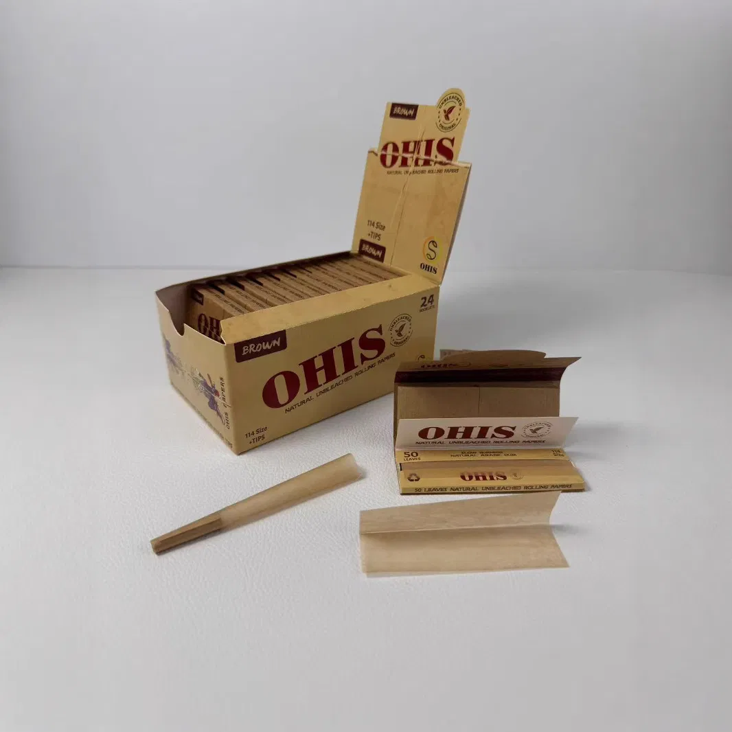 Wholesale Kingsize Smoking Rolling Paper with Filter Tips Smoking Accessories