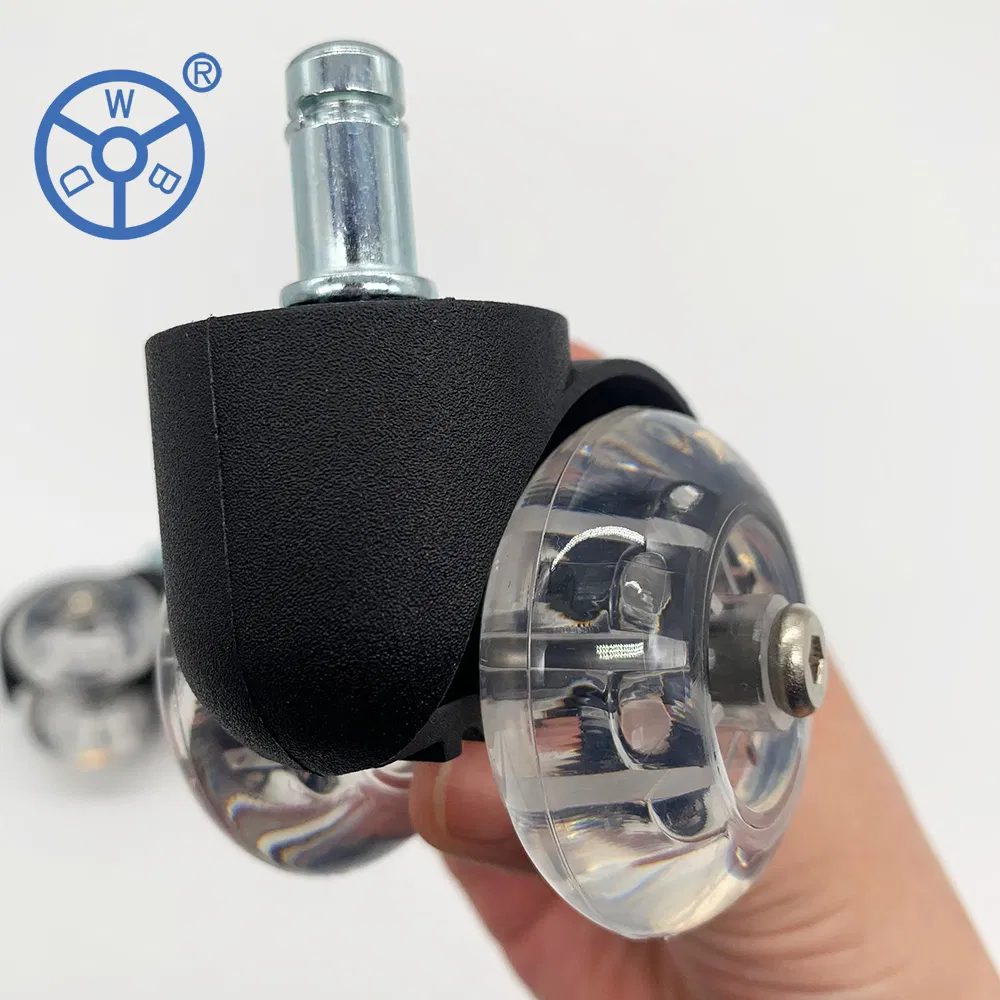 Customized Small Transparent Furniture Casters Wheels