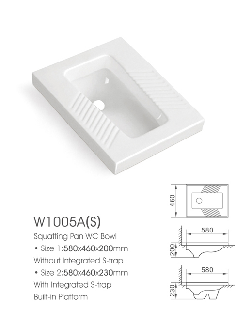 X03 Low Level British Plastic Toilet Cistern, Plastic Tank, Water Tank