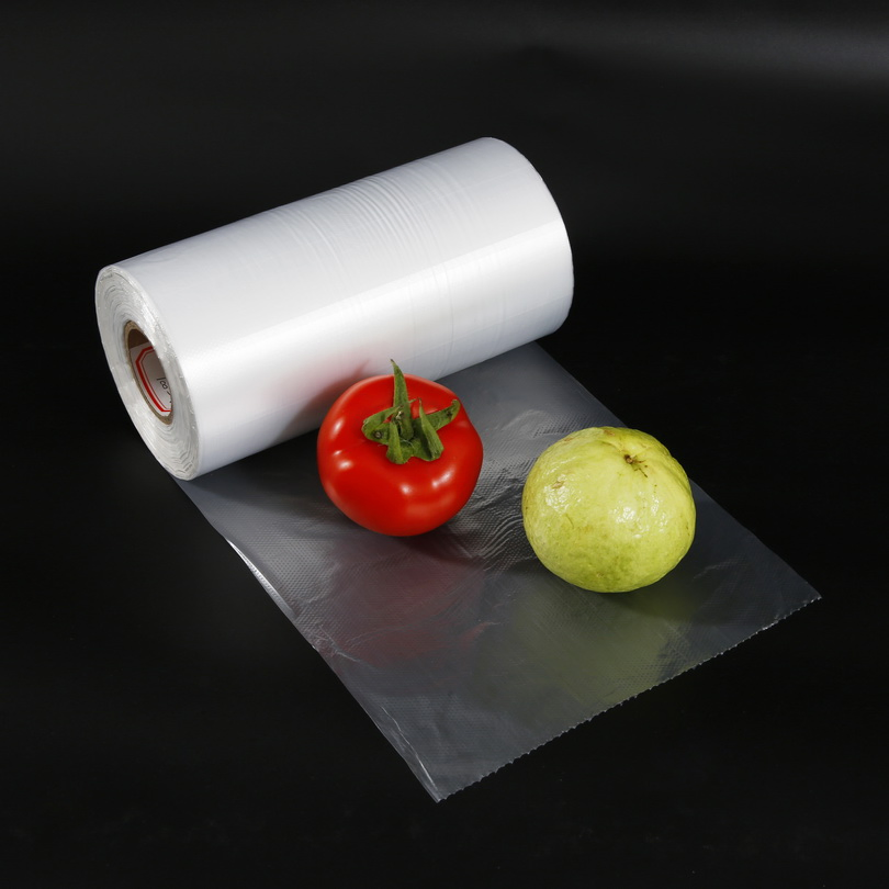 Fridge Freezer Clear PE Food Storage Bag Poly Packing Bag for Fresh Meat Vegetables