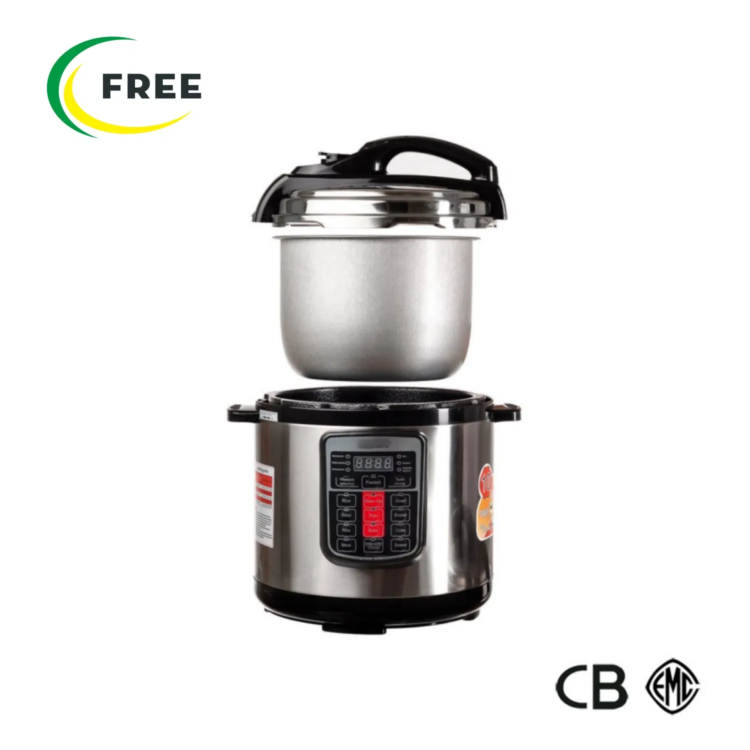 Commercial Multi-Function Silver Crest Smart Electric Pressure Cookers