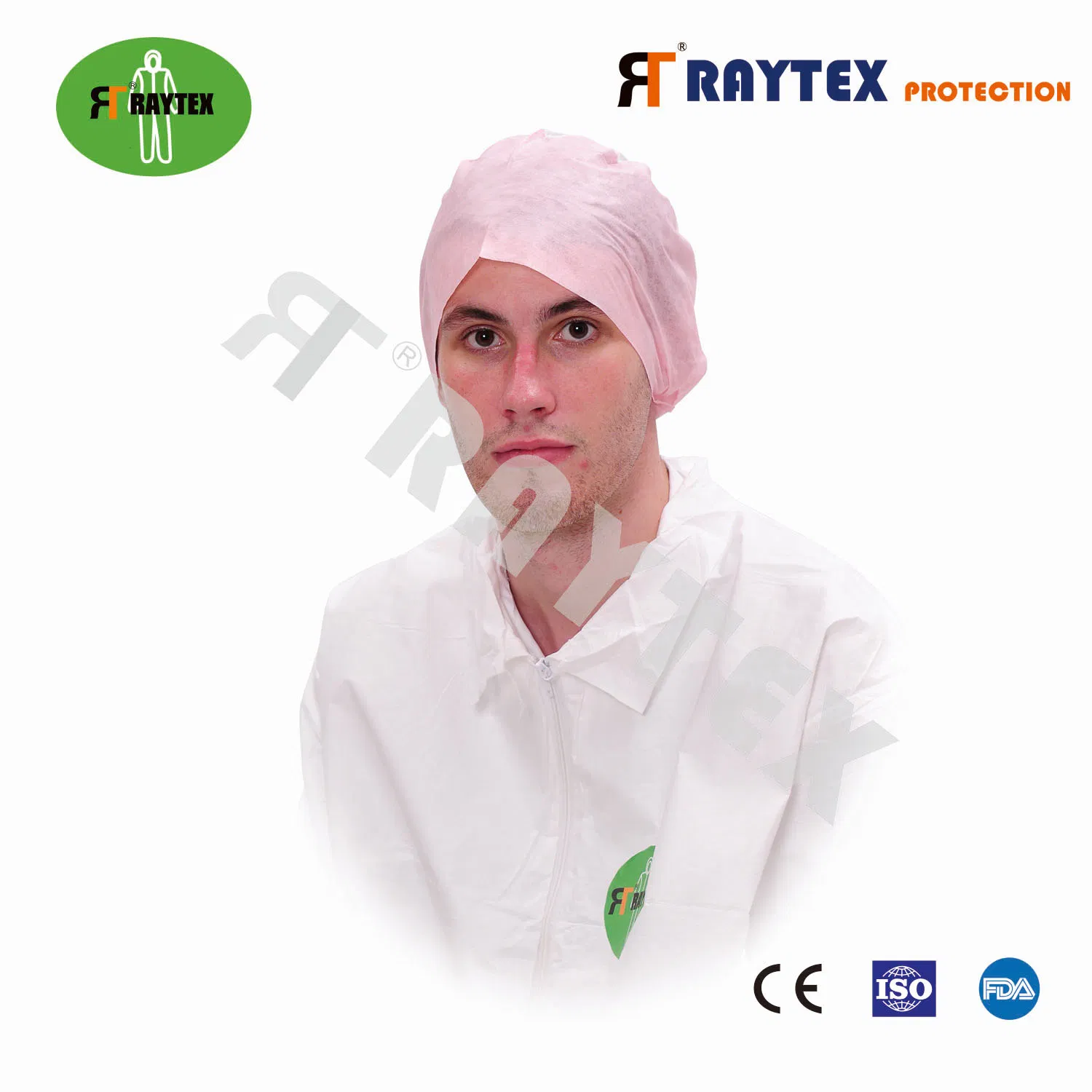Raygard 10623 Pink Soft and Absorbent Spunlace 60-75g Cap
