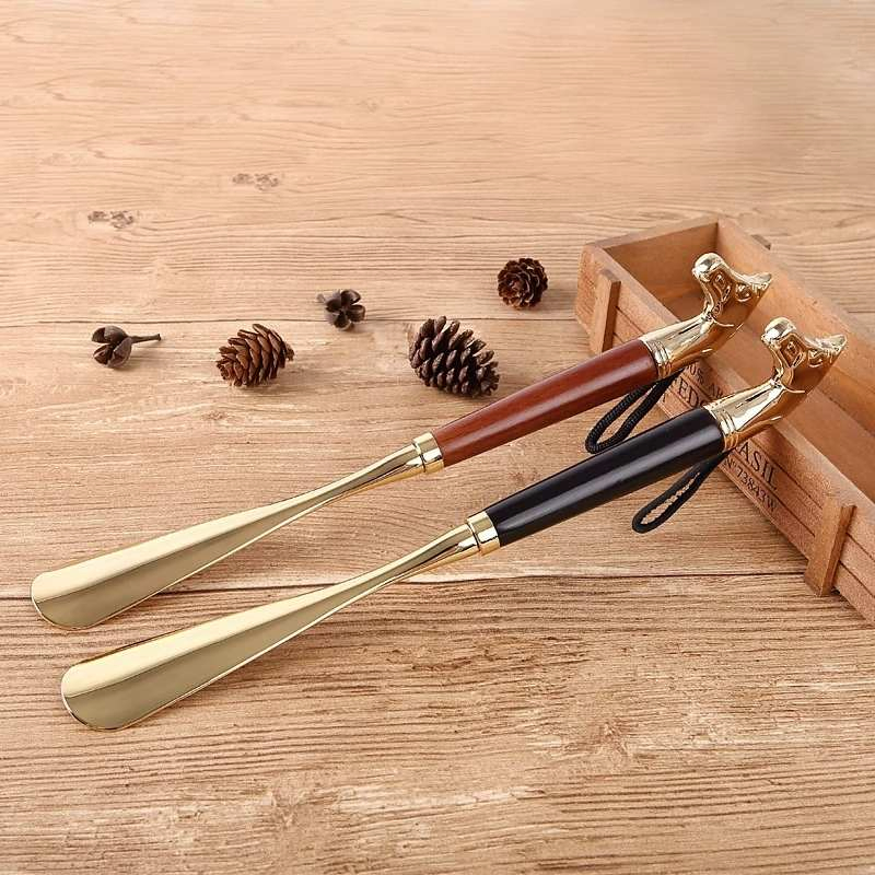 Metal Alloy Twelve Zodiac Solid Wood Super Long Shoe Puller