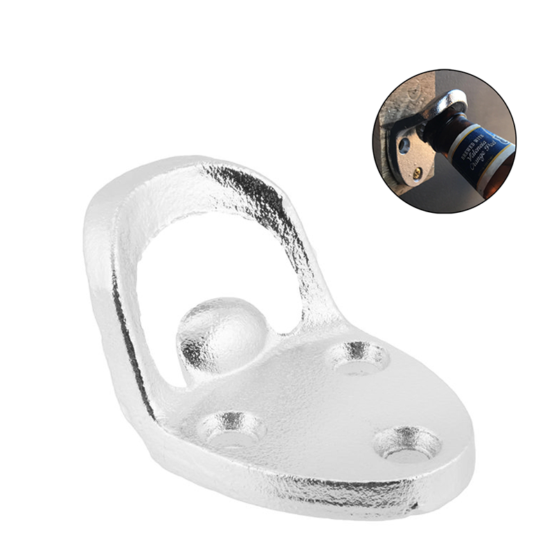 Metal Wall Bottle Opener Vintage Openers Kitchen Bar Useful Wall Mounted Bottle Opener