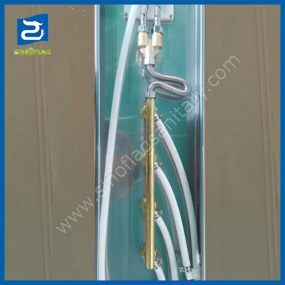 Indoor Bathroom Stainless Steel Massage Shower Column Shower Panel