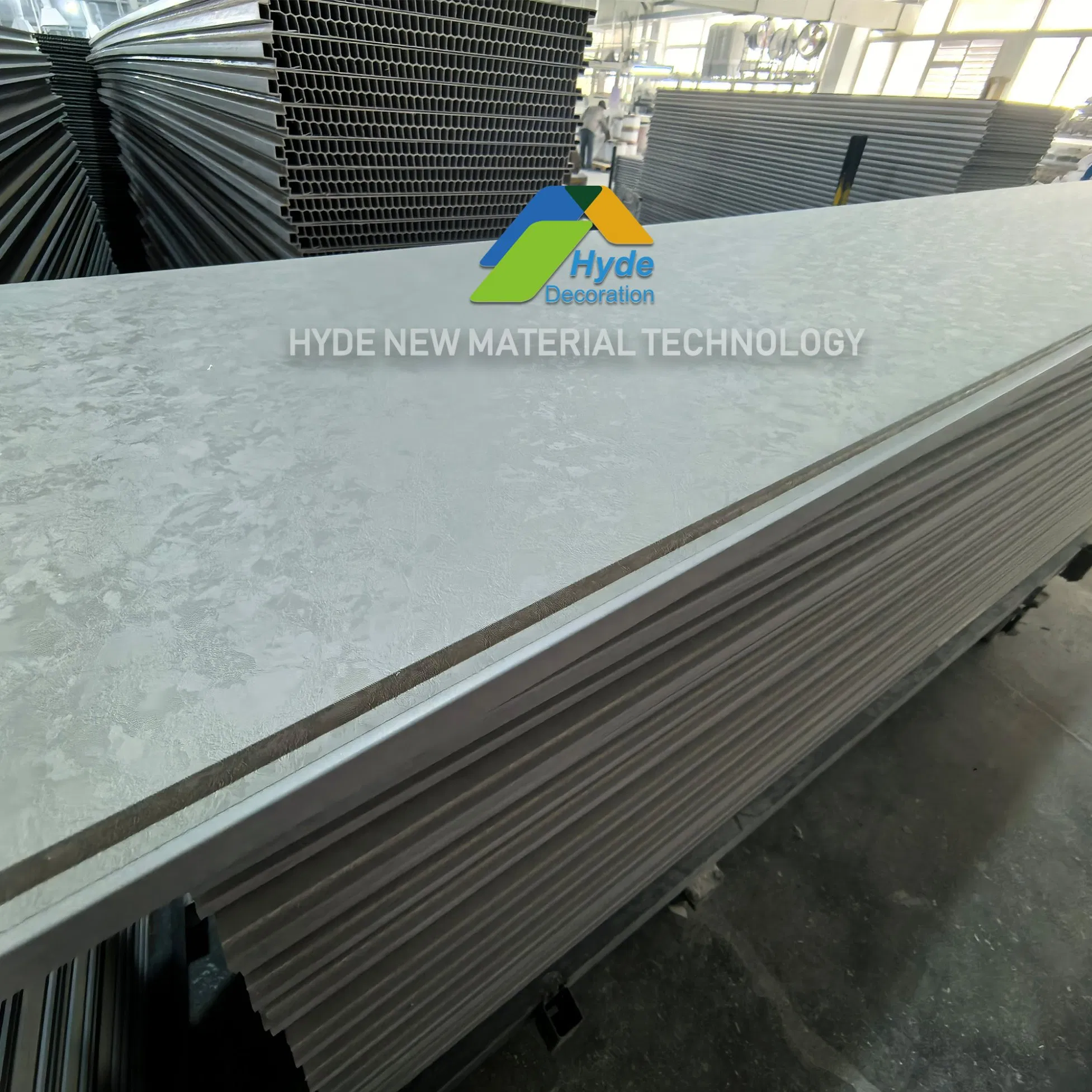 High Density Seamless Anti-Fingerprint Surface Thermal Insulation Dry Construction Privacy Middle East Labor Camp PVC Divider Partitions