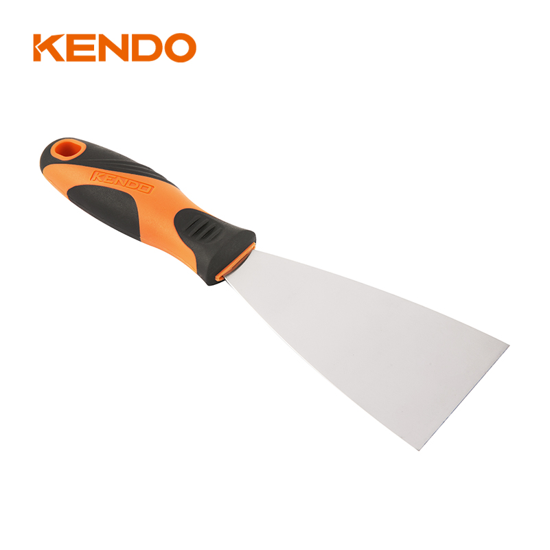 Kendo Scraper Ergonomic Soft-Grip Handle Absorbs Shock and Reduces User Fatigue