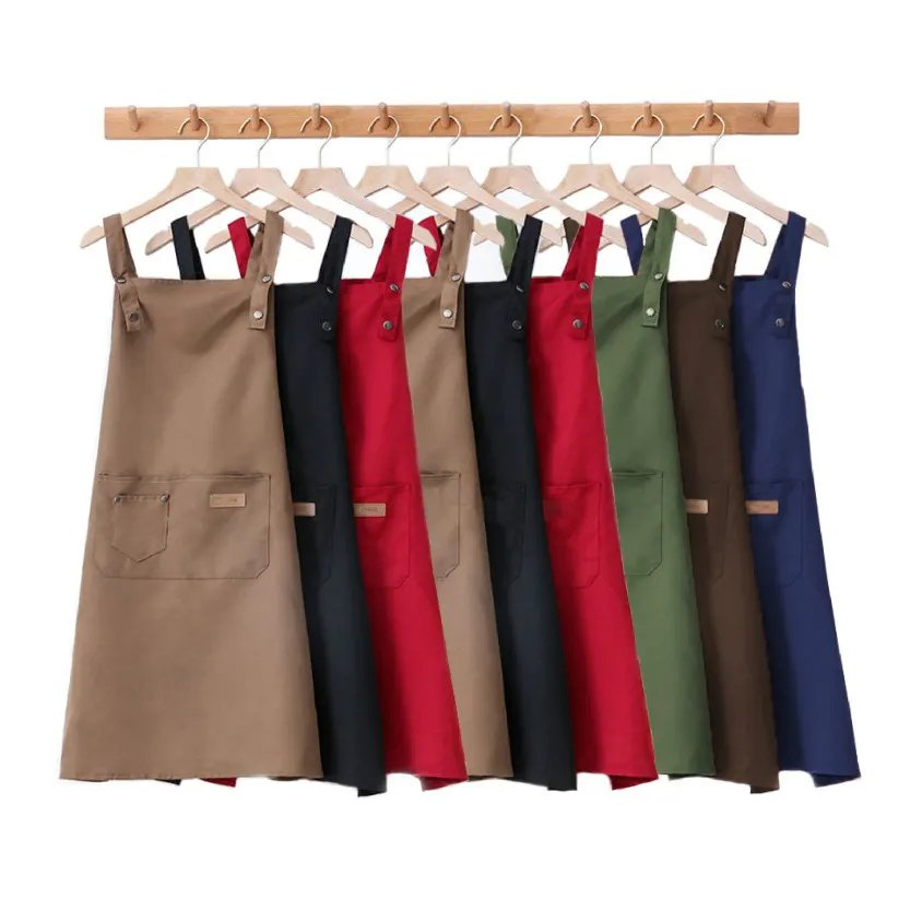 Customize Polyester Cotton Comfortable Wear Lightweight Fabric Kitchen Server Waist Soft Apron for Glengannon Glenglassaugh