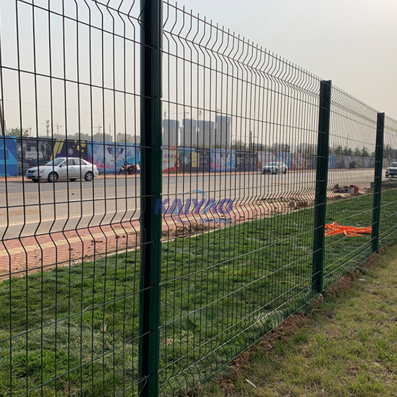 Factory Directly Supply Metal 3D Curved Wire Mesh Fence for Security Use