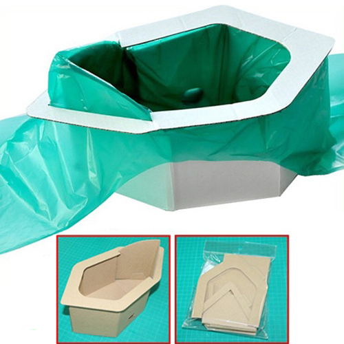Children Portable Travel Paper Toilet Corrugated Papertoilet