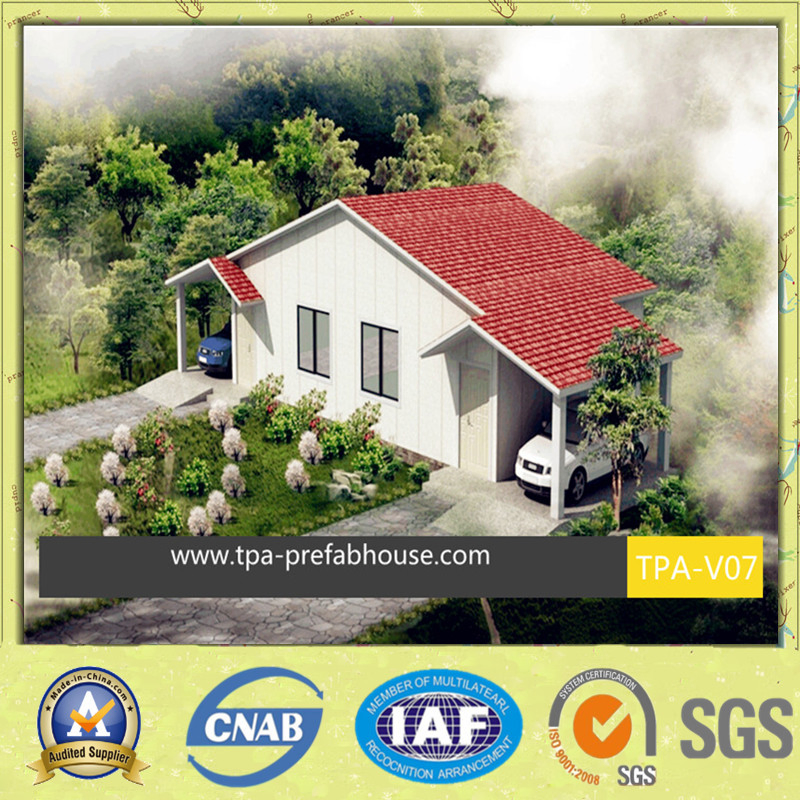 Sandwich Panel Small Steel House on The Farm