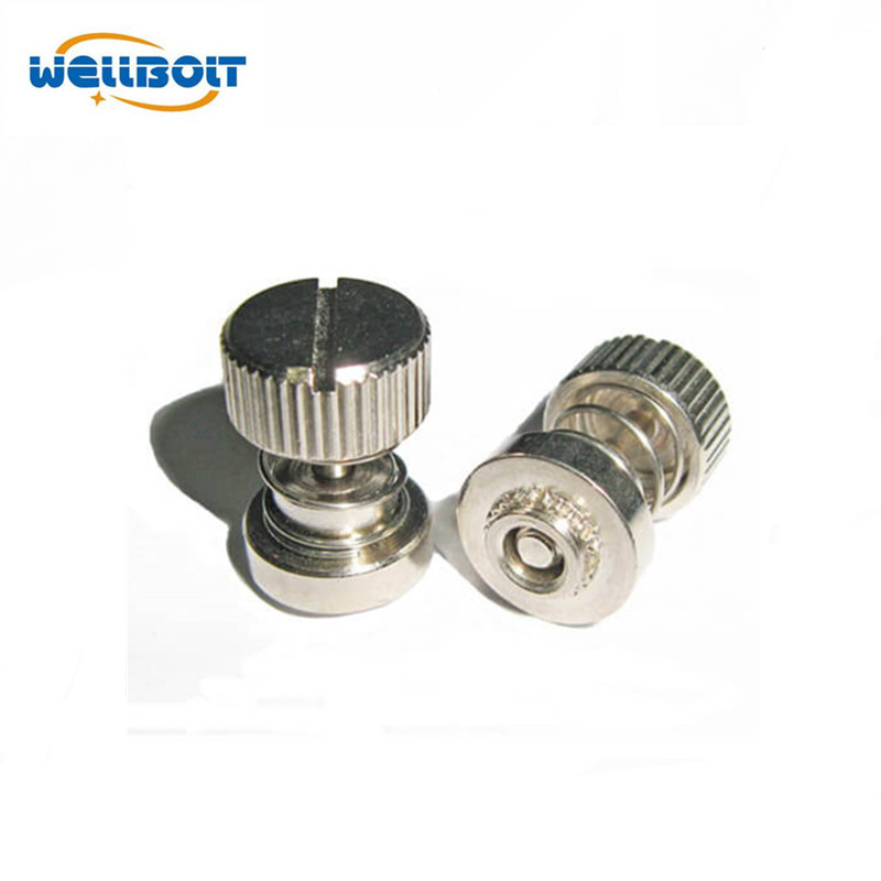 Captive Screws Fasteners Spring Loaded Panel Stainless Steel