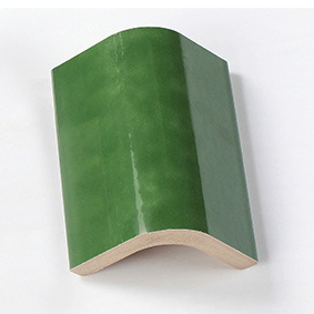 Dark Green Corner Bathroom Tiles Border Tiles Decorative Tile Trims Tile Accessories