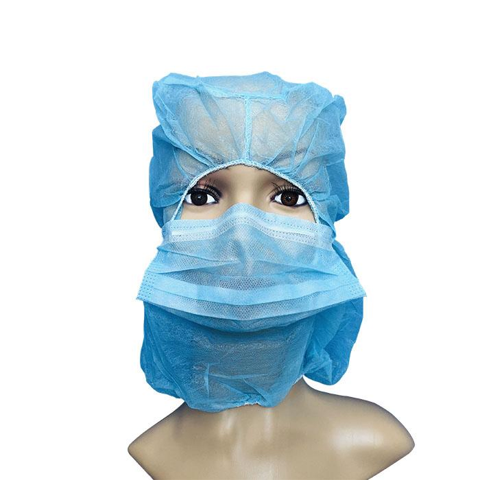 ISO CE Non Woven Surgical Hood with Mask Astronaut Cap