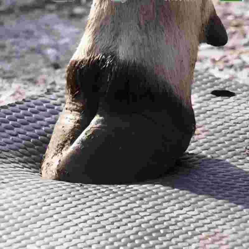 China Made Interlocking Horse Stall Mat ISO Certified 20mm Rubber Tiles